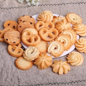 Artificial Cookie Faux Cookie Model   Home Fake Biscuit Food  Dessert Baking  Decoration Table Photo Props