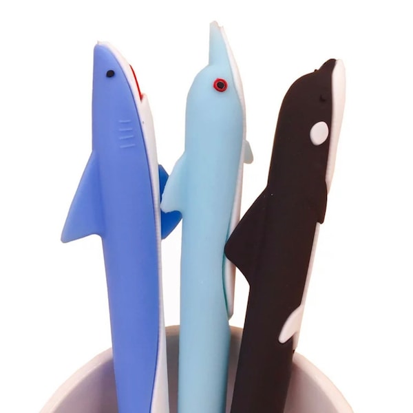 Kids Glitter Pen 1 PC - Whale