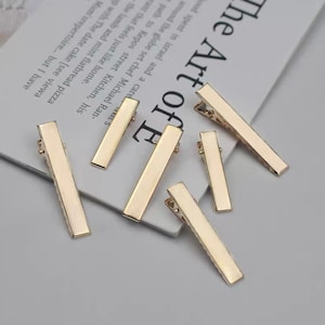 10pcs Metal Hair Alligator Clips 30mm/40mm/45mm/Findings For DIY Jewelry Hair Style Tools Accessories