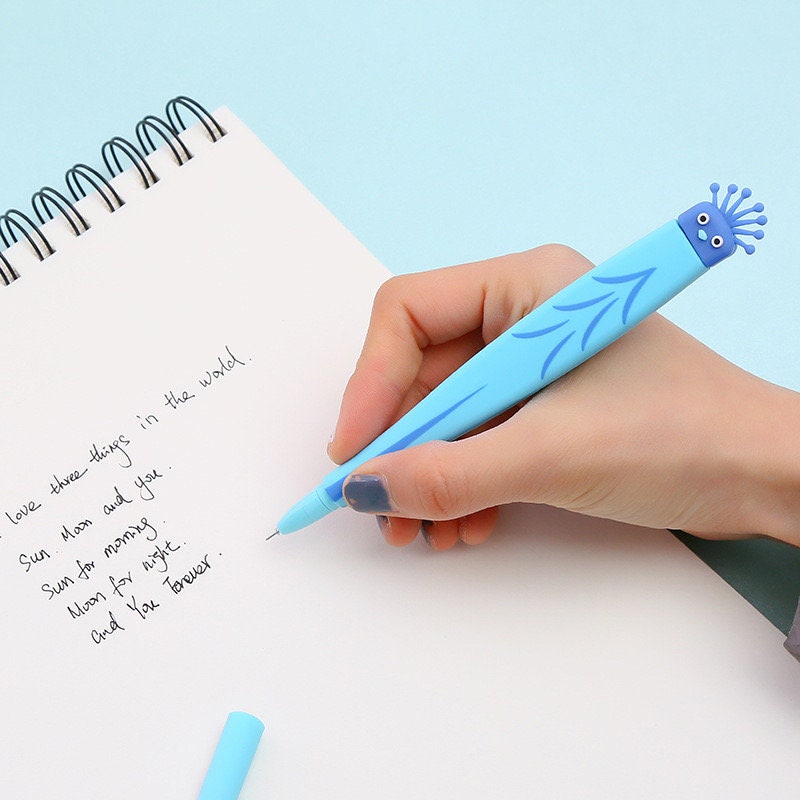 70 Süße Einziehbare Gelschreiber (0,5 Mm, Schwarz) – Buntes Kawaii-Design Für Schule & Büro