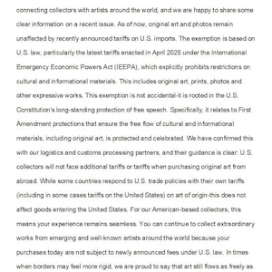 a letter written in a foreign language