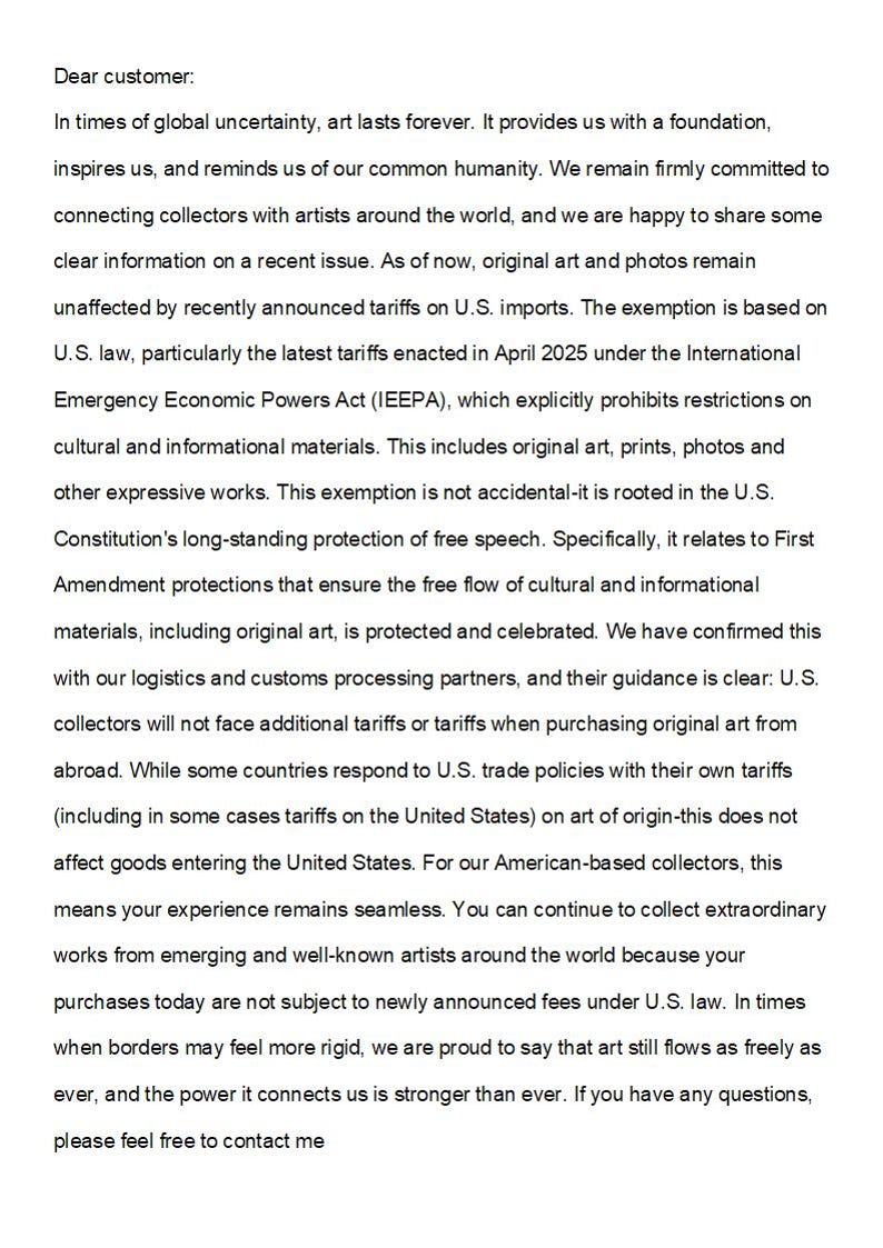 a letter written in a foreign language