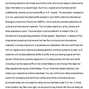 a letter written in a foreign language
