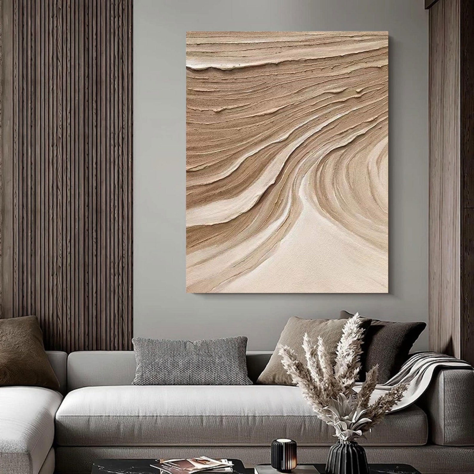 Brown Texture Painting Brown Wall Painting Texture Abstract - Etsy