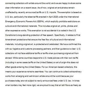 a letter written in a foreign language