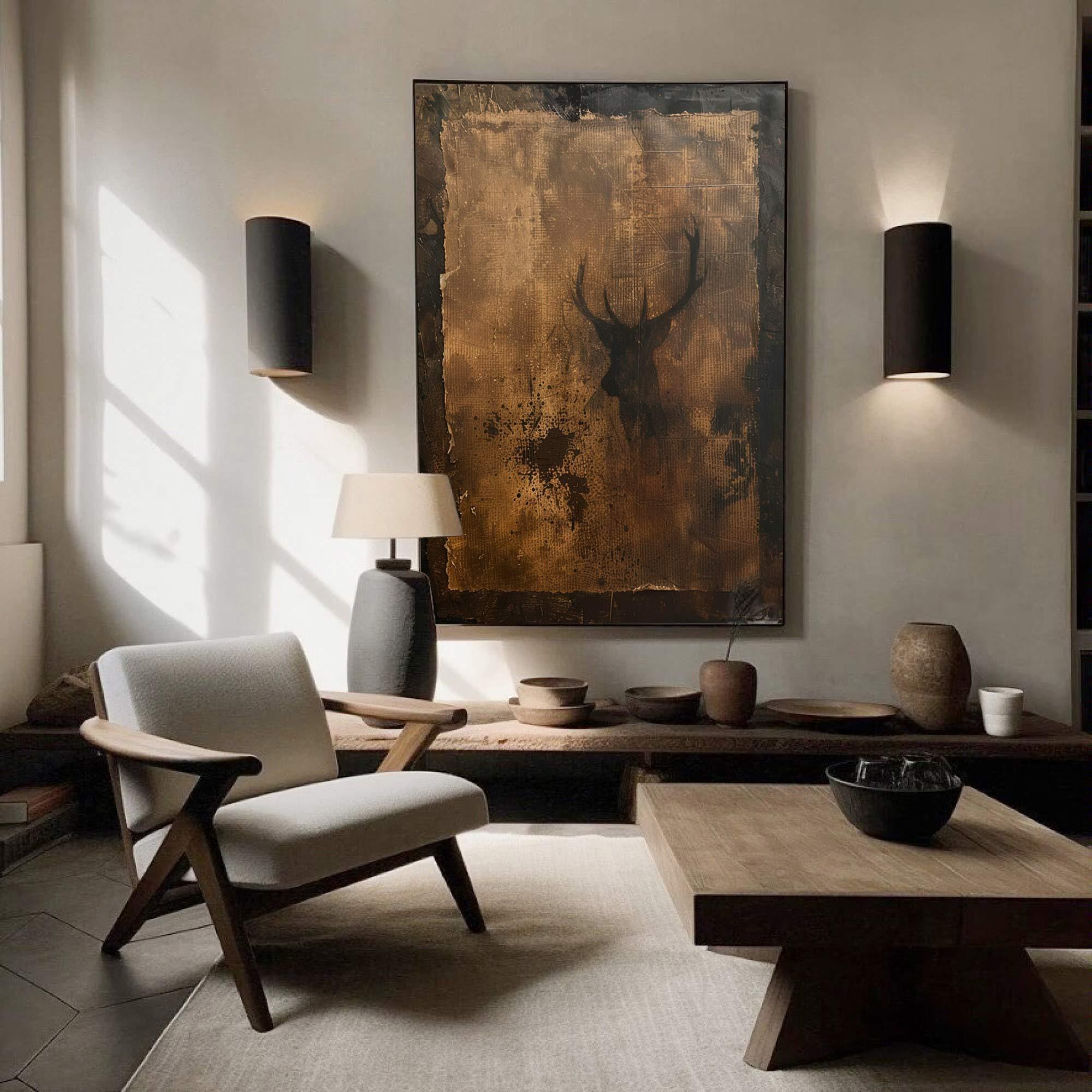 Howford - Wall Art - Brown / Black / Gray