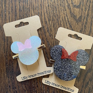 Minnie Mouse Hair Clip