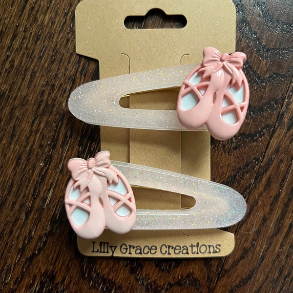 Ballerina Hair Clip Etsy