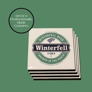 GOT Ceramic Drink Coasters - NO Harmful Chemicals - Sealant / Lacquer Free