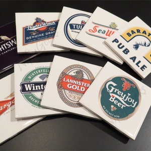 GOT Ceramic Drink Coasters - NO Harmful Chemicals - Sealant / Laquer Free