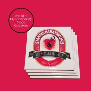 GOT Ceramic Drink Coasters - NO Harmful Chemicals - Sealant / Lacquer Free