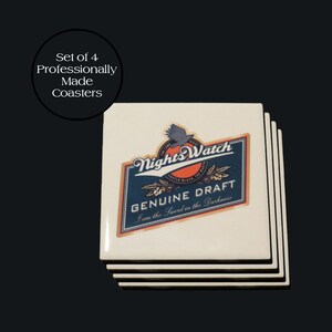 GOT Ceramic Drink Coasters - NO Harmful Chemicals - Sealant / Lacquer Free