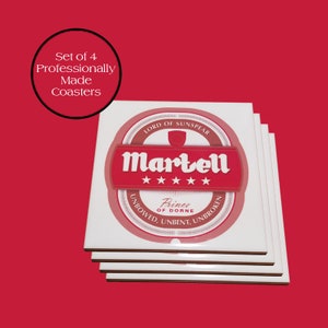 GOT Ceramic Drink Coasters - NO Harmful Chemicals - Sealant / Lacquer Free