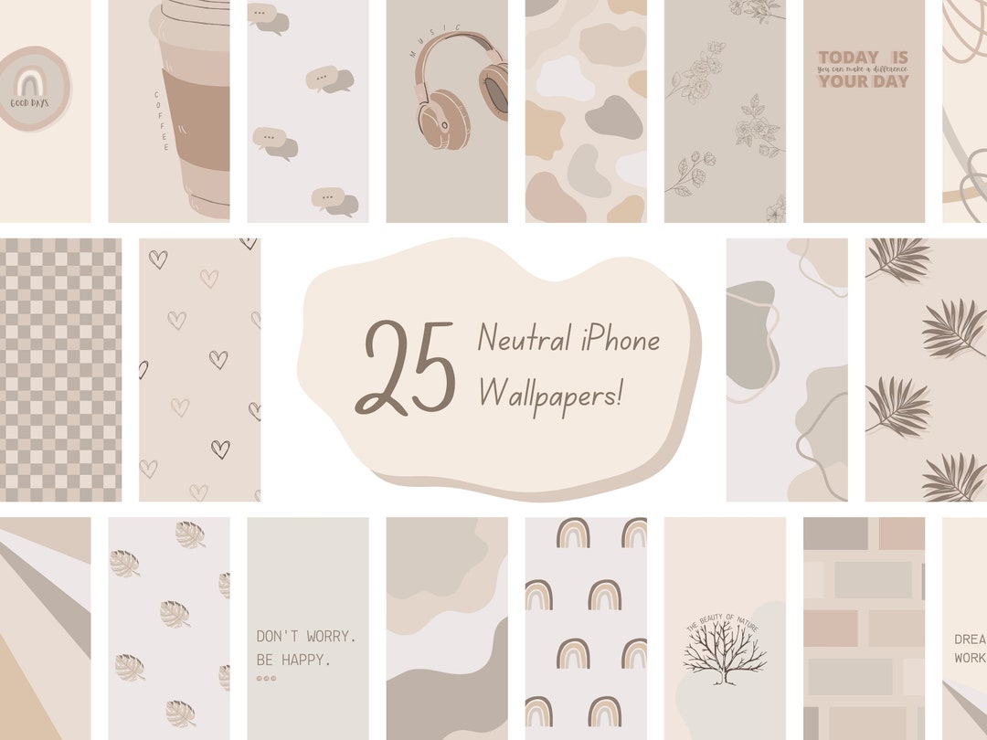 28 Free Minimalist Neutral iPhone Wallpapers (2023) — minimalgoods