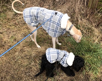 Country Check Dog Coat