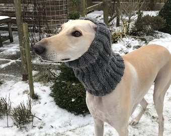 Knitted Slouchy Dog Snood (Various colours)