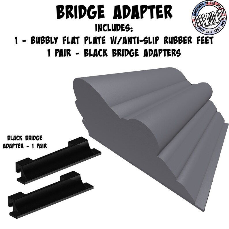 1/16- 1/18th up / Down Plate - Flat / Bridge Plate - Bubbly - Monster ...