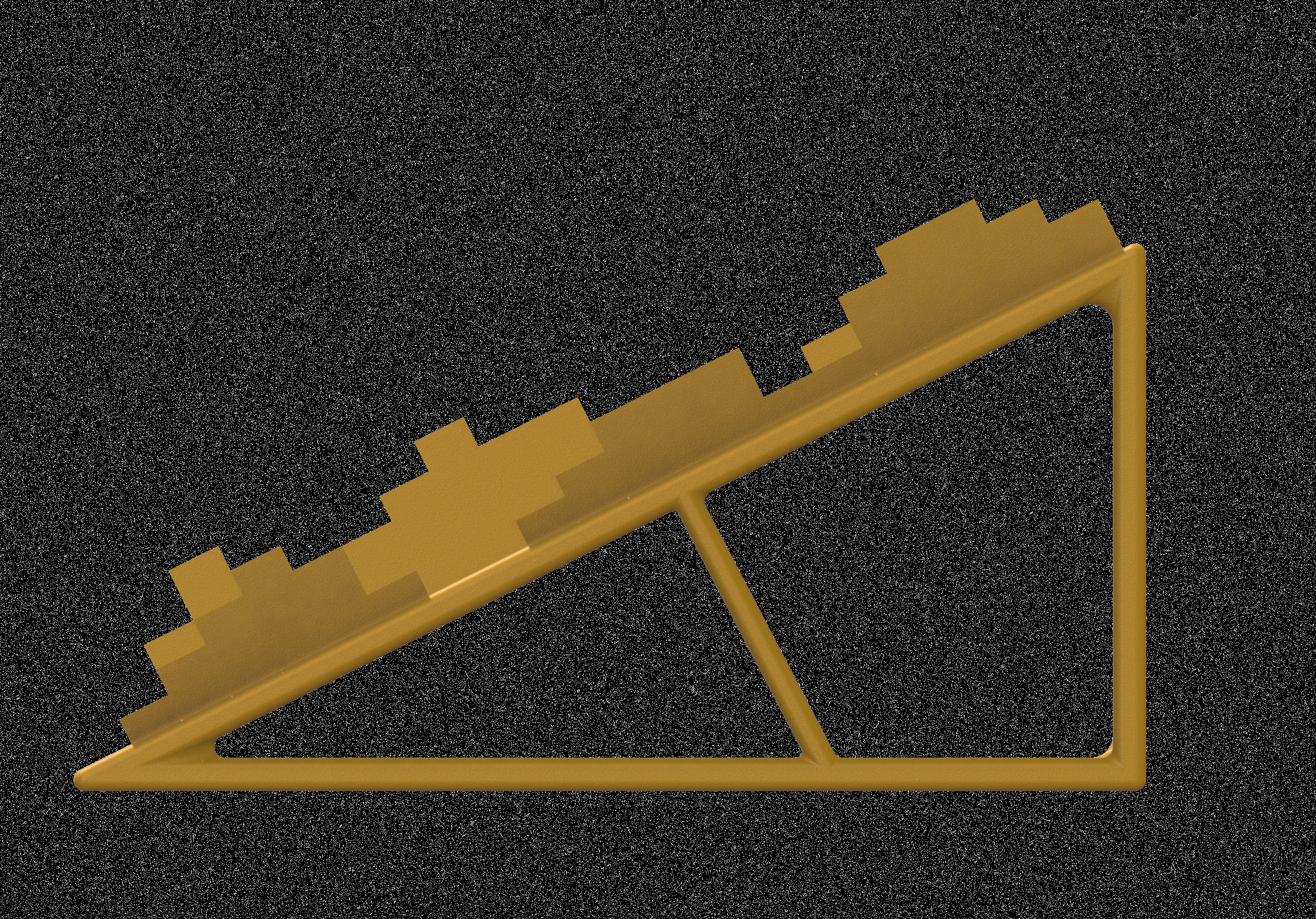 1/24th Ramp 8 Bit Terrain With up / Down Ramp - Monster Truck - Crawler ...