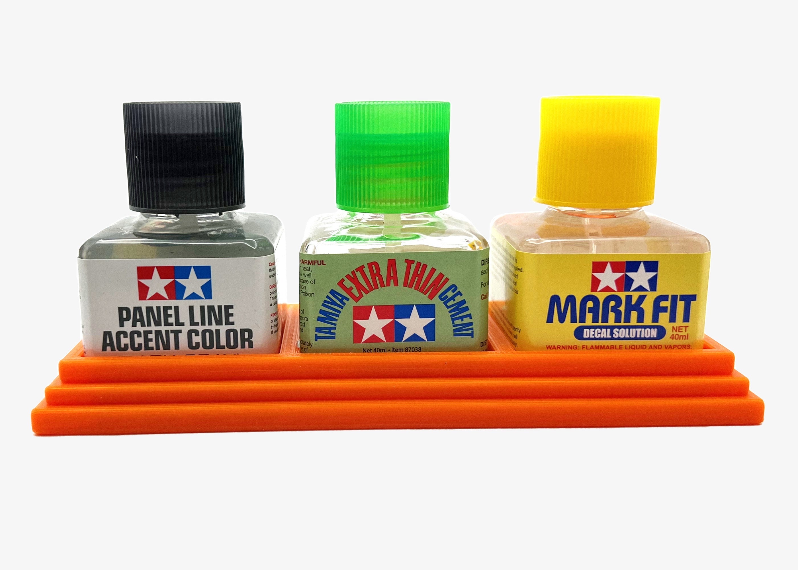 (2) TAMIYA 87182 Extra Thin QUICK SETTING CEMENT PLASTIC MODEL GLUE 40 ml 2  PACK