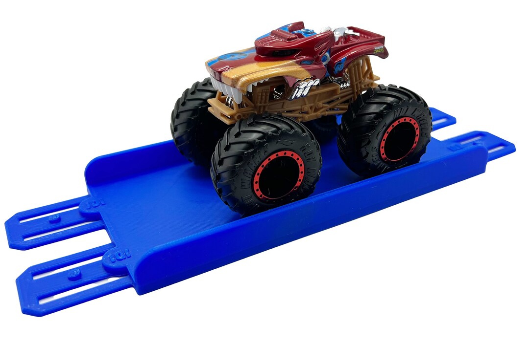 Jeff Did It! - Hot Wheels Monster Truck - 2 Lane Bridge Track