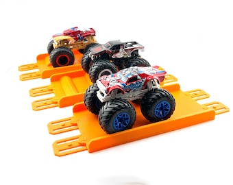 Jef deed het! - Hot Wheels Monster Truck - 2-baans upgradeset - 3D-geprint - Ontworpen en gemaakt in de VS - Gratis verzending