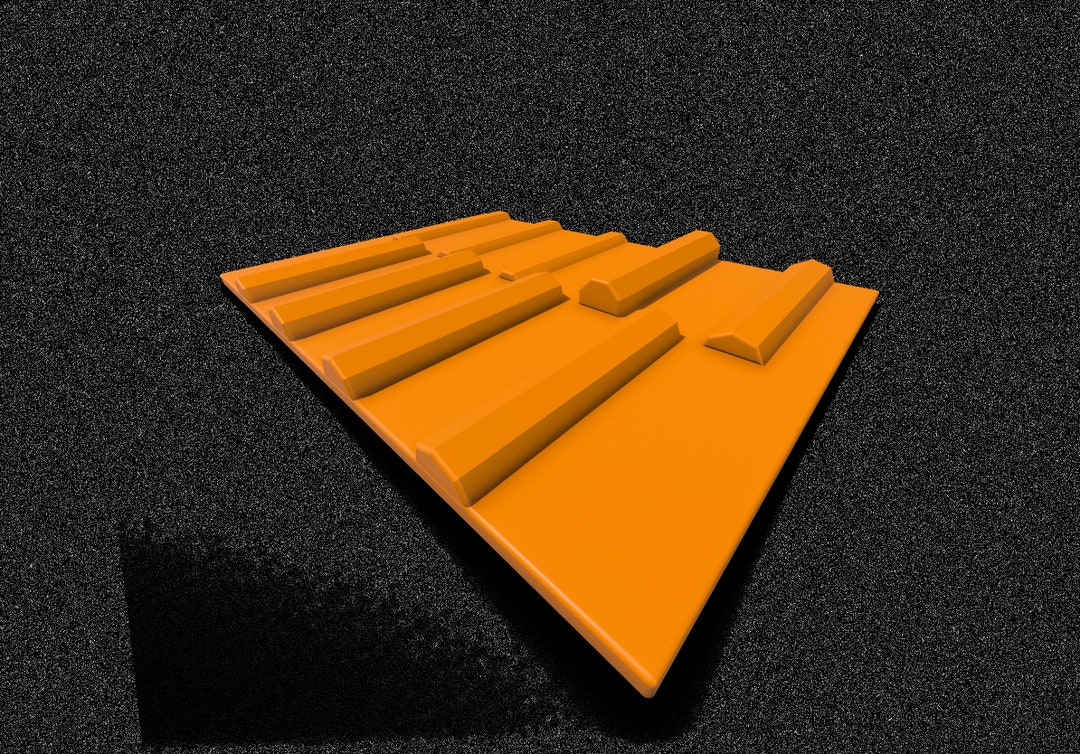 1/16 1/18th up / Down Plate Flat / Bridge Plate Parking Block Monster