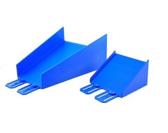 Jeff Did It! - Compatible with Hot Wheels Monster Truck - 2 Lane Small Jump w/Landing Ramp - 3D Printed - Designed and Made in the USA