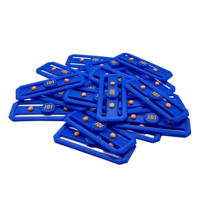 Jeff Did It! - Hot Wheels 2 Color Track Connectors 20 Pack - Track Upgrade - 3D Printed - Designed and Made in the USA - Free Shipping