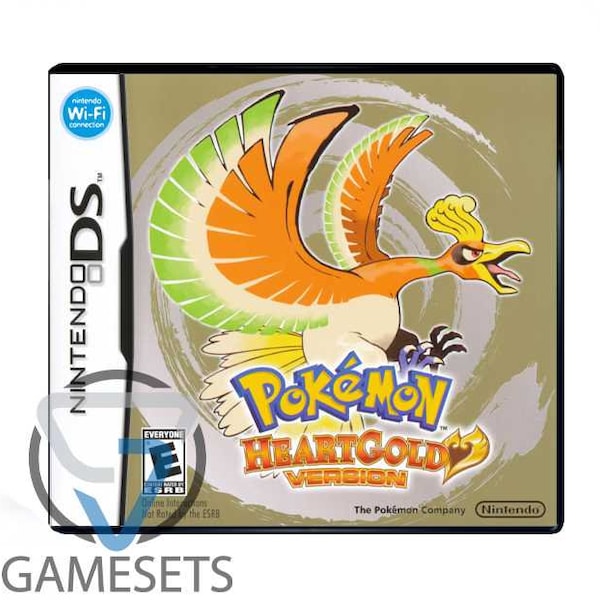 Pokemon HeartGold Version (With Box and Book) -DS