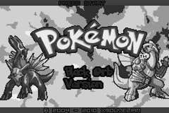 Pokemon Black Orb Version GBA 