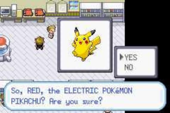 New Gba Rom Hack, Pokemon Classic : A Pokemon Yellow Remake With Following  Pokemon. 