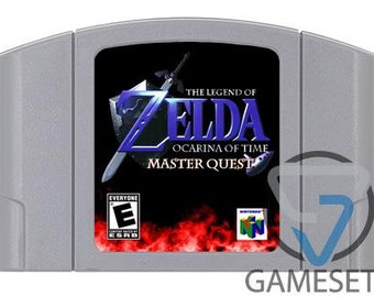 Ocarina of Time or Ocarina of Time Master Quest 64 Bit Game