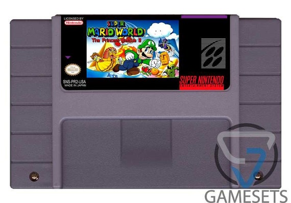  Super Nintendo (SNES) System with Super Mario World : Video  Games