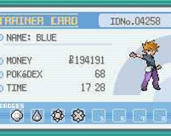 Pokemon Water Blue GBA Rom Hack -  Hong Kong