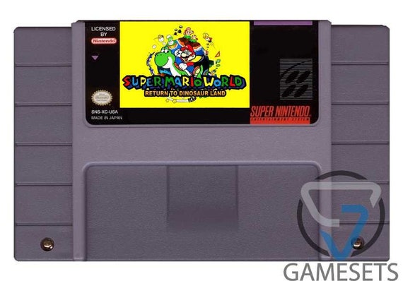 Buy Super Mario World Return to Dinosaur Island SNES Homebrew Online in  India 