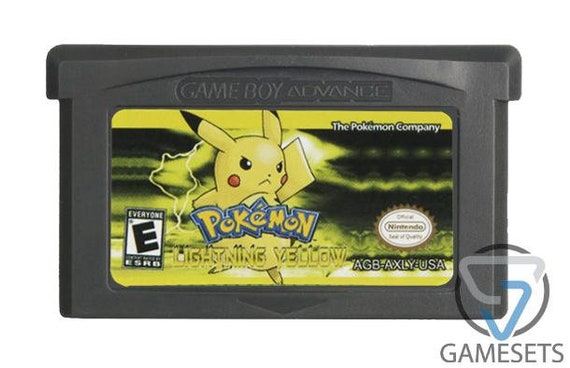 Pokemon Lightning Yellow Version - GBA