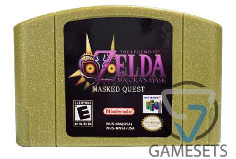 The Legend of Zelda Majora's Mask the Masked Quest N64 Etsy Canada