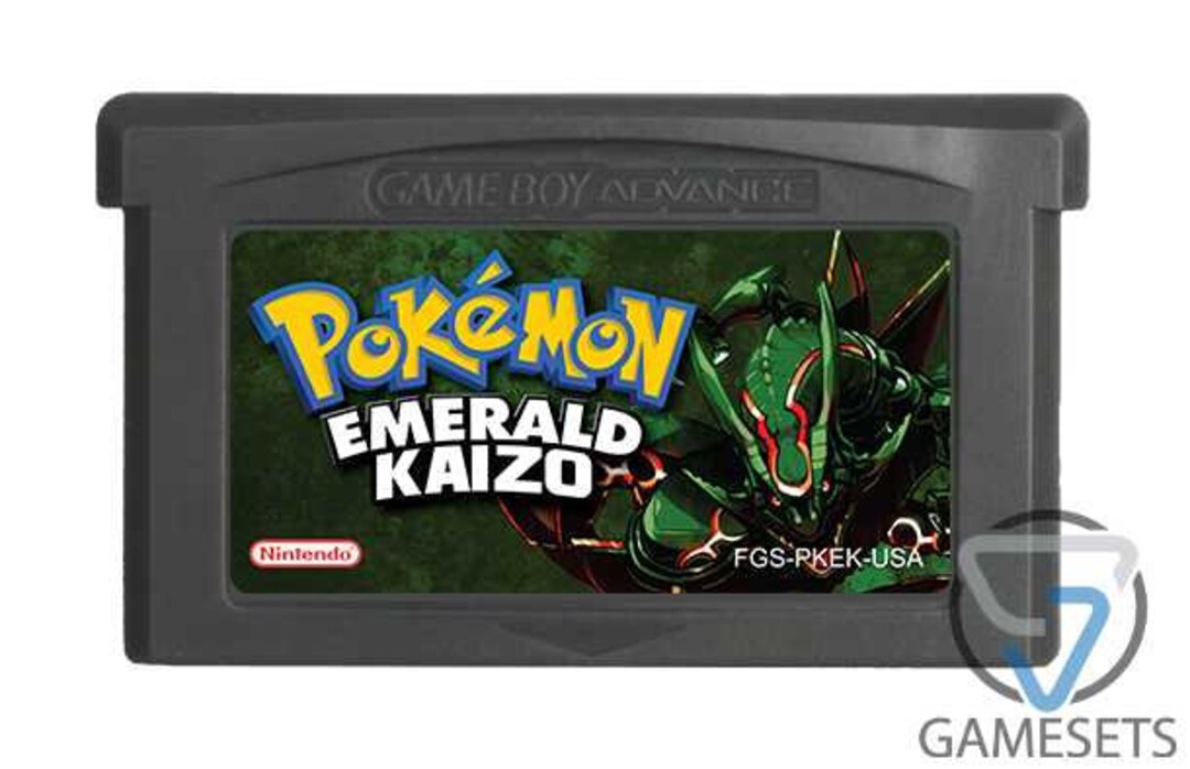 Pokemon Emerald Kaizo GBA Romhack Etsy