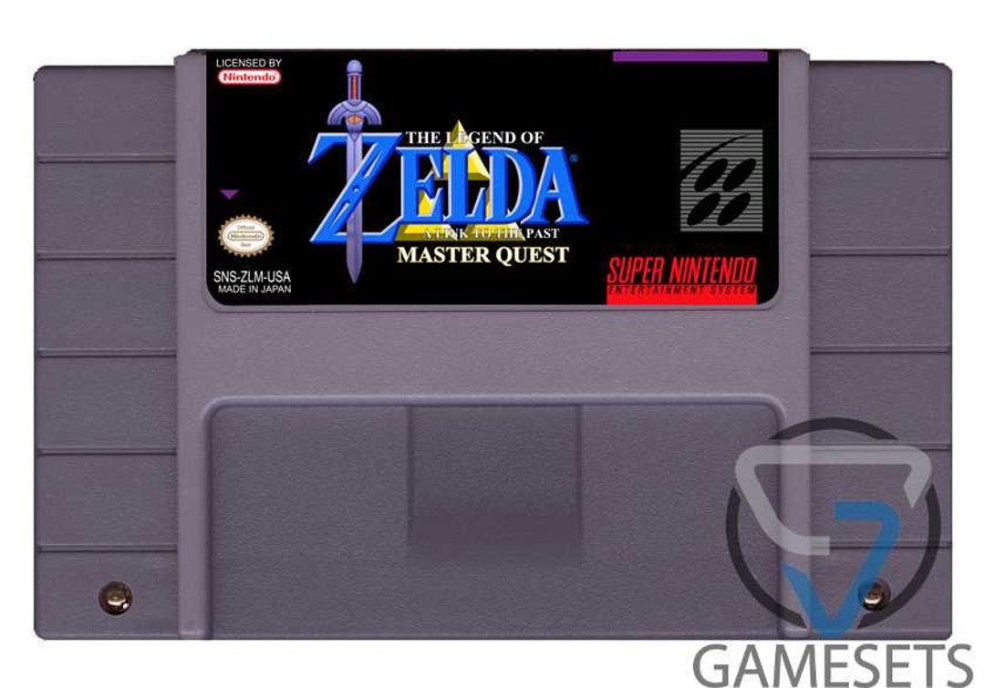 The Legend of Zelda: A Link to the Past Master Quest SNES 