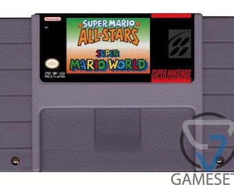 Super Mario All Stars + Super Mario World - SNES