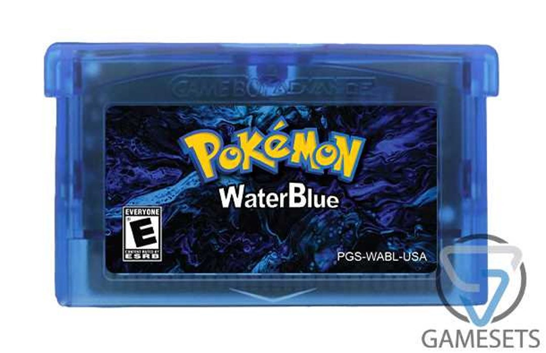 Pokemon Water Blue GBA Rom Hack -  Hong Kong