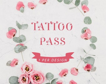Laissez-passer de tatouage