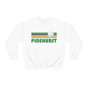 Pinehurst North Carolina Golf Sweatshirt - Retro Unisex Crewneck