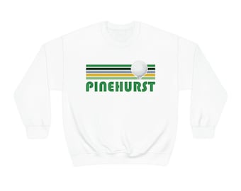 Pinehurst North Carolina Golf Sweatshirt - Retro Unisex Crewneck