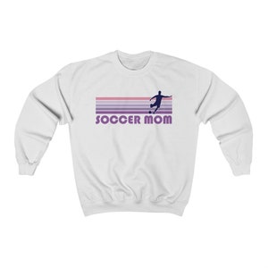 Retro Soccer Mom Sweatshirt: Unisex Crewneck