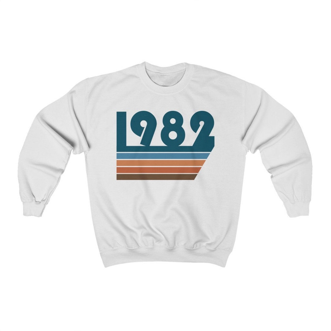 1982 Retro Sweatshirt: Unisex Birthday Gift - Etsy