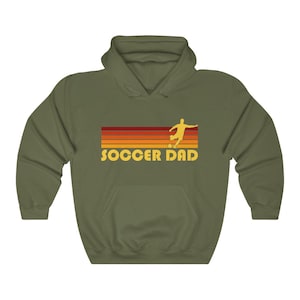 Soccer Dad Hoodie - Retro Unisex Soccer Dad Hoodie Sweatshirt