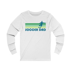 Soccer Dad Long Sleeve Shirt - Retro Adult Unisex Soccer Dad Long Sleeve T Shirt