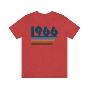 1966 T-Shirt, Gift for 1966, 1966 Birthday Shirt, Birthday Gift 1966, 1966 Year Tee