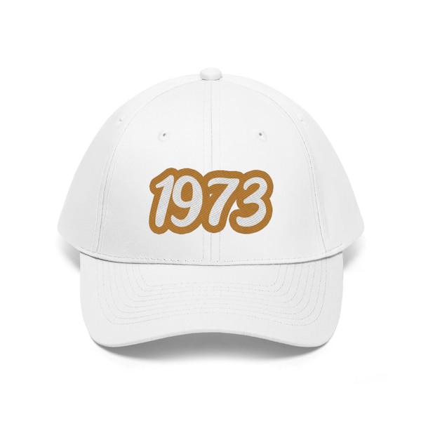 1973 Hat, Womens 1973 Hat, Mens 1973 Hat, Unisex 1973 Hat, 1973 Gift, Birthday Hat